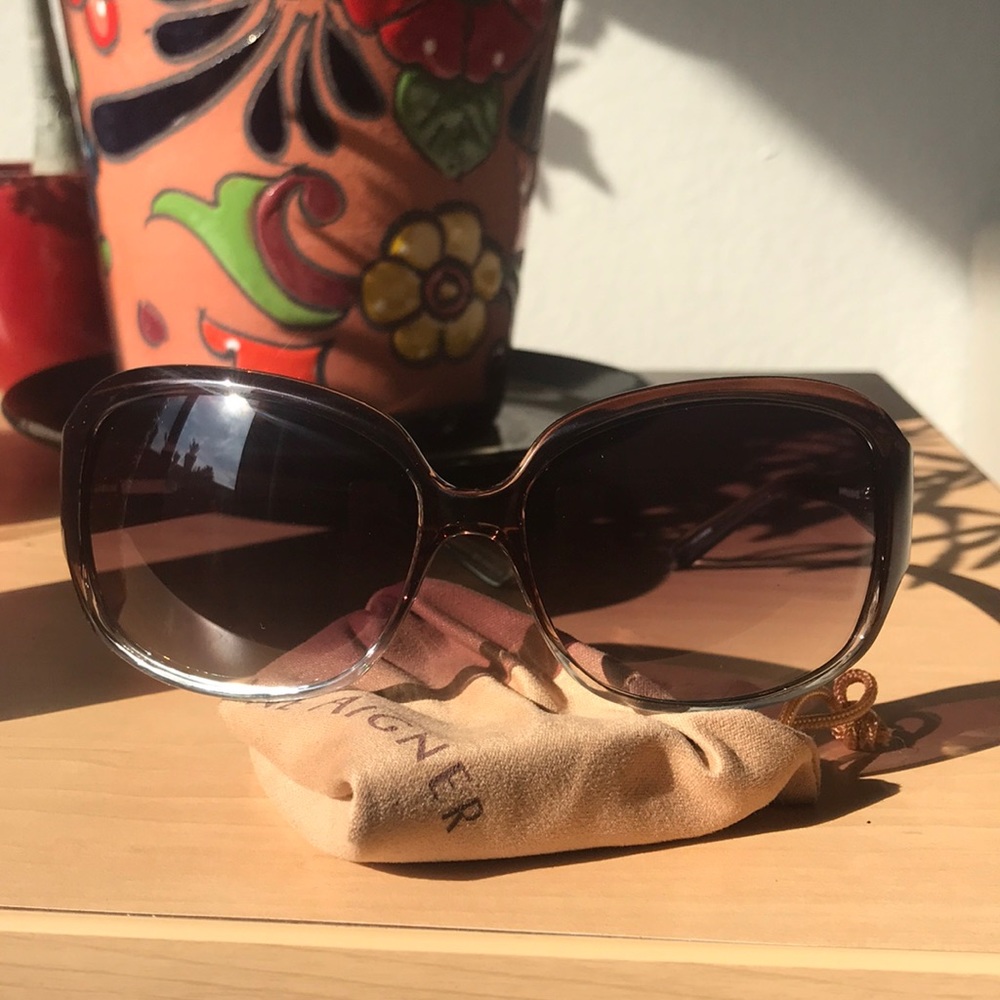Ombré designer sunglasses